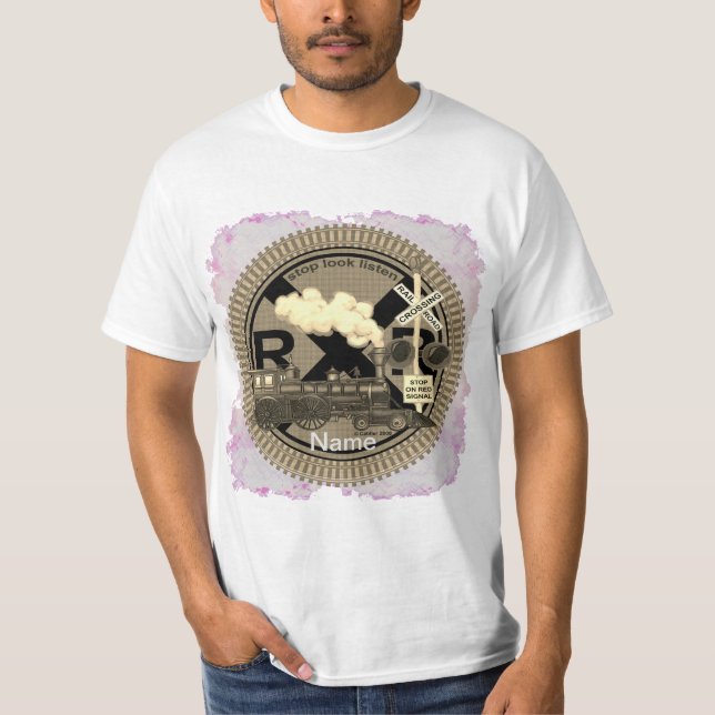 Camiseta de tren antiguo (Anverso)