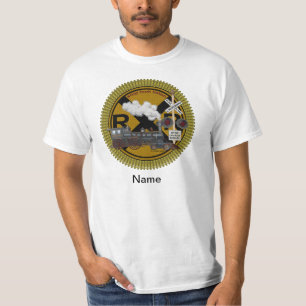 Camiseta de tren antiguo