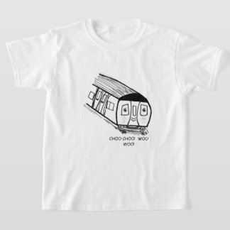 Camiseta de tren Choo Choo para niños