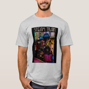 Camiseta de tren de vapor