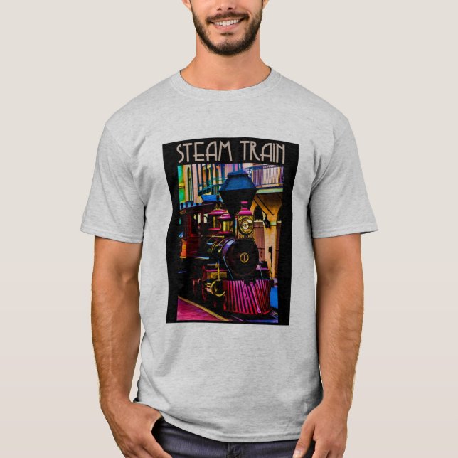 Camiseta de tren de vapor (Anverso)