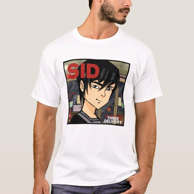 Camiseta de tres Delivery™ Sid (Anverso)