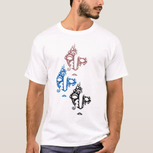 Camiseta de tres señoras de las caras