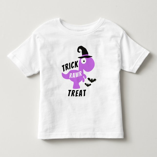 Camiseta de Trick Rawr Púrpura (Anverso)