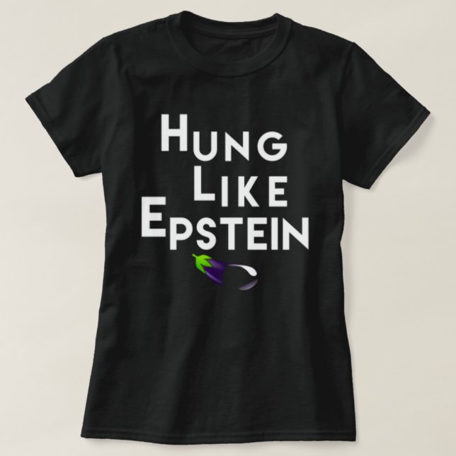 Camiseta de trineos divertidos como epstein (Diseño del anverso)