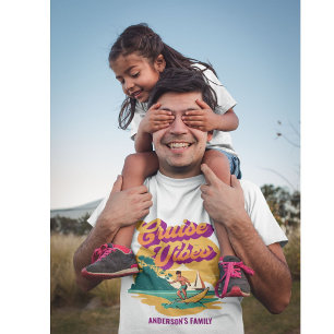 Camiseta de Tripulación de Crucero Reunión Familia