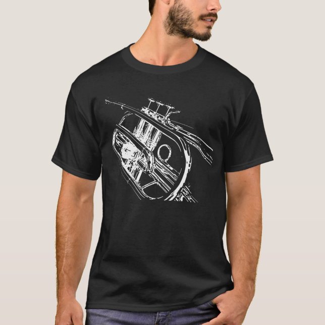 Camiseta de trompeta (Anverso)