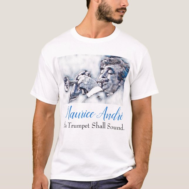 Camiseta de trompeta clásica Maurice Andre (Anverso)