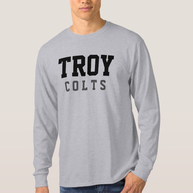 Camiseta de Troy High School (Anverso)