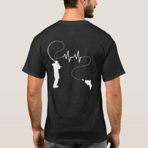 Camiseta de trucha de pesca de altura
