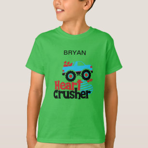 CAMISETA DE "TRUCK HEART CRUSHER"