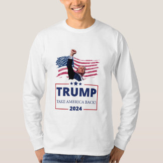 Camiseta de Trump 2024 "Take America Back"