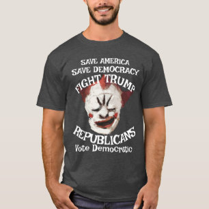 Camiseta de Trump con mancha de orina Payaso cadáv