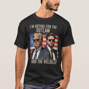 Camiseta de Trump   Estoy votando por el forajido 