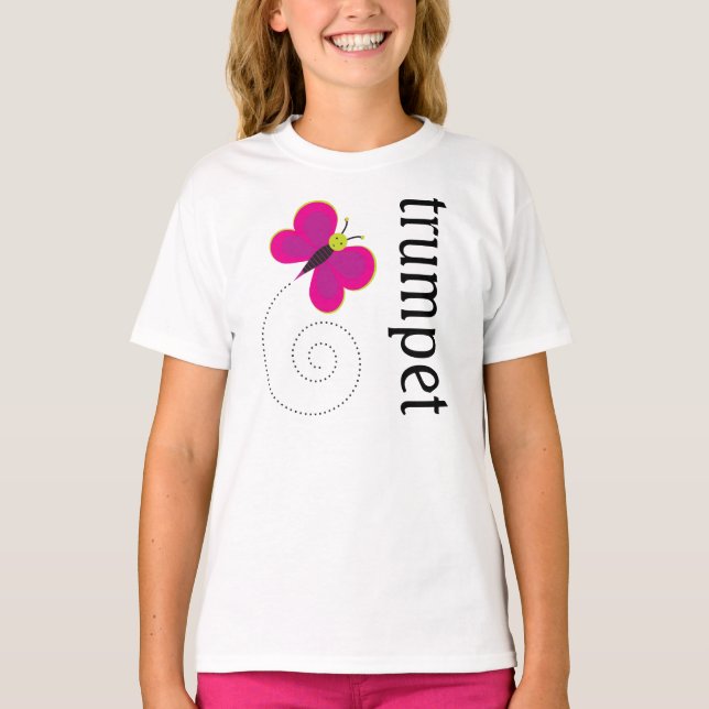 Camiseta de Trumpet para Chicas (Anverso)