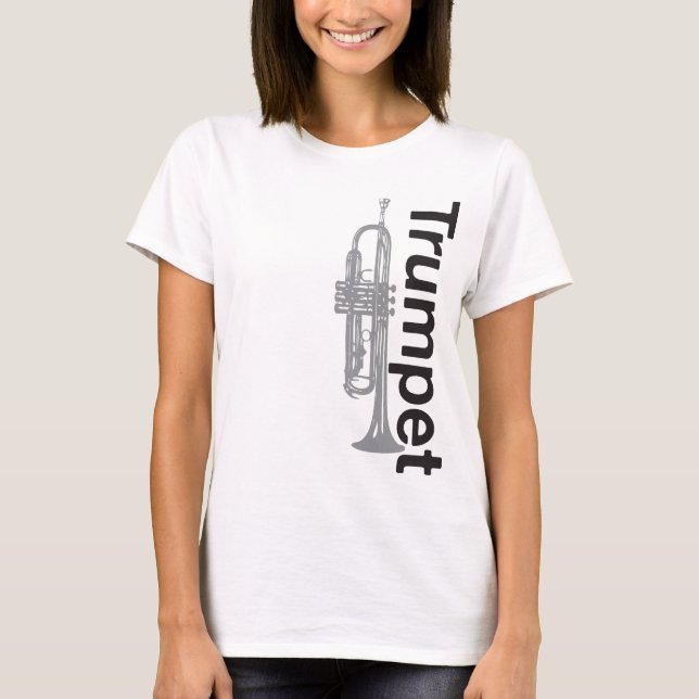 Camiseta de Trumpet Ringer para mujeres (Anverso)