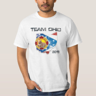 Camiseta de "Tucker" del De oro-Corgi