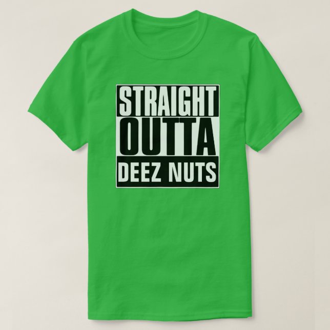 CAMISETA DE TUERCAS DE SALIDA DIRECTA DEEZ (Diseño del anverso)