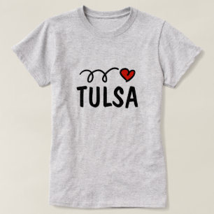 Camiseta de Tulsa para mujeres