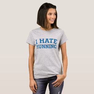 Camiseta De Tumblr Que Odio Correr