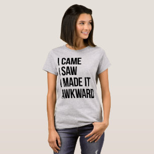 Camiseta De Tumblr Vine Vi Que Lo Hizo Desagradabl