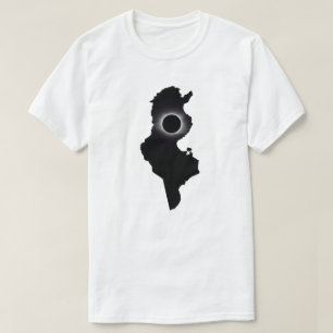 Camiseta de Túnez del eclipse solar total de 2027