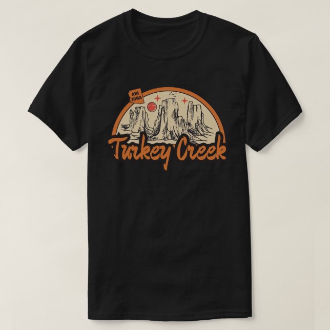 Camiseta de Turkey Creek, Arizona (Diseño del anverso)