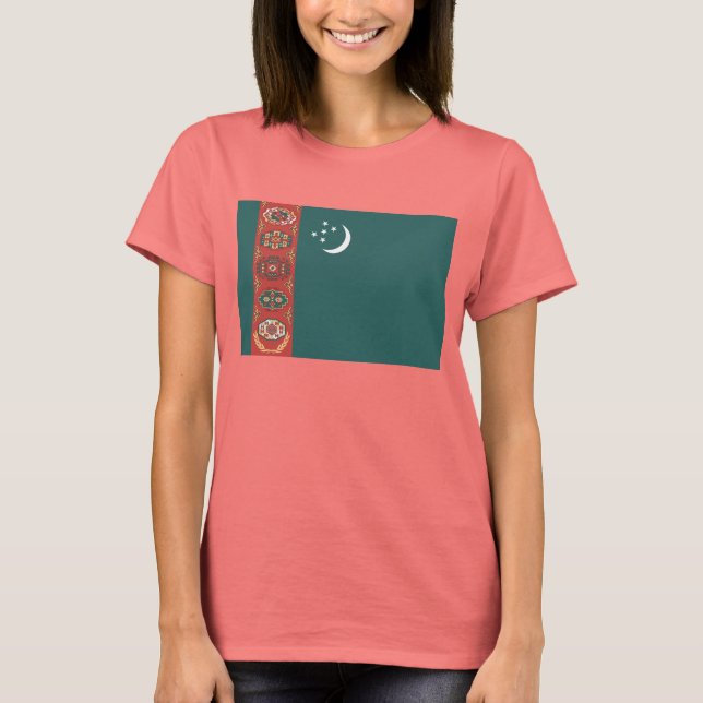 Camiseta de Turkmenistán (Anverso)