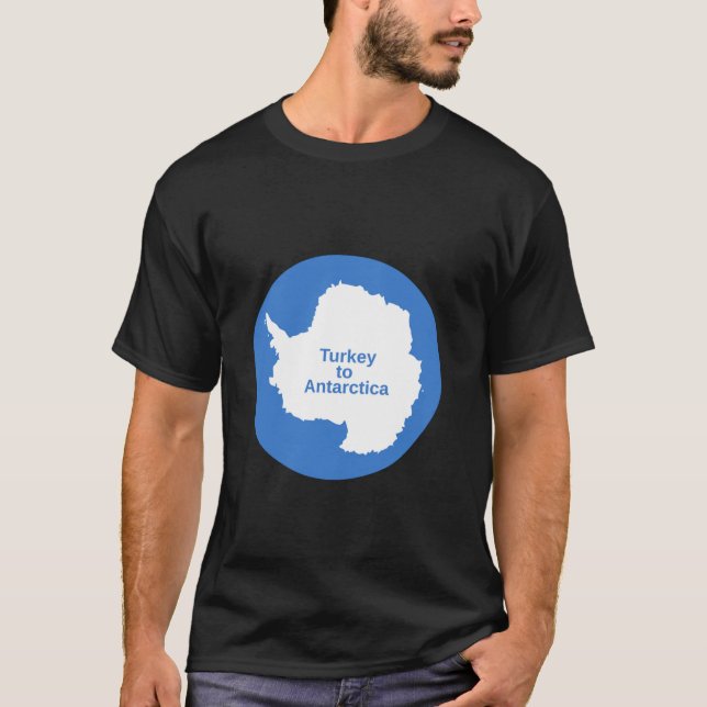 Camiseta De Turquía a la Antártida (Anverso)