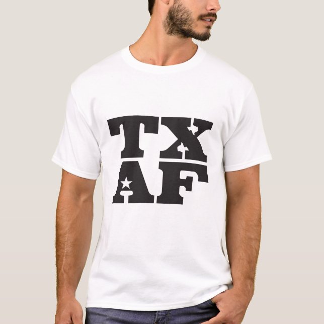 Camiseta de TXAF Tejas (Anverso)