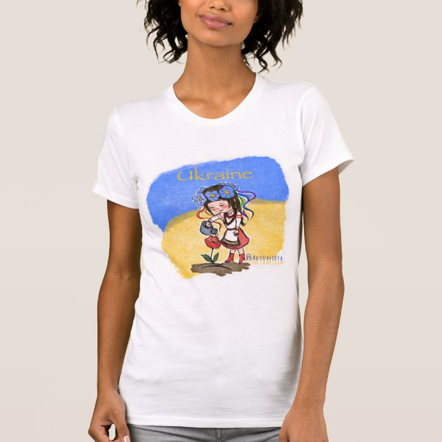 Camiseta de Ucrania  (Anverso)