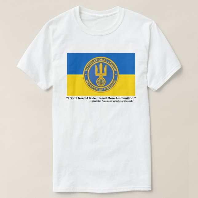 Camiseta de Ucrania (Diseño del anverso)