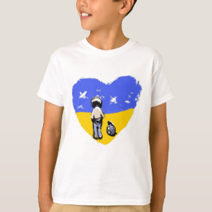 Camiseta de Ucrania de amor sin guerra