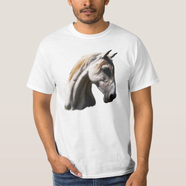 Camiseta de un amante de los animales del equino b (Anverso)