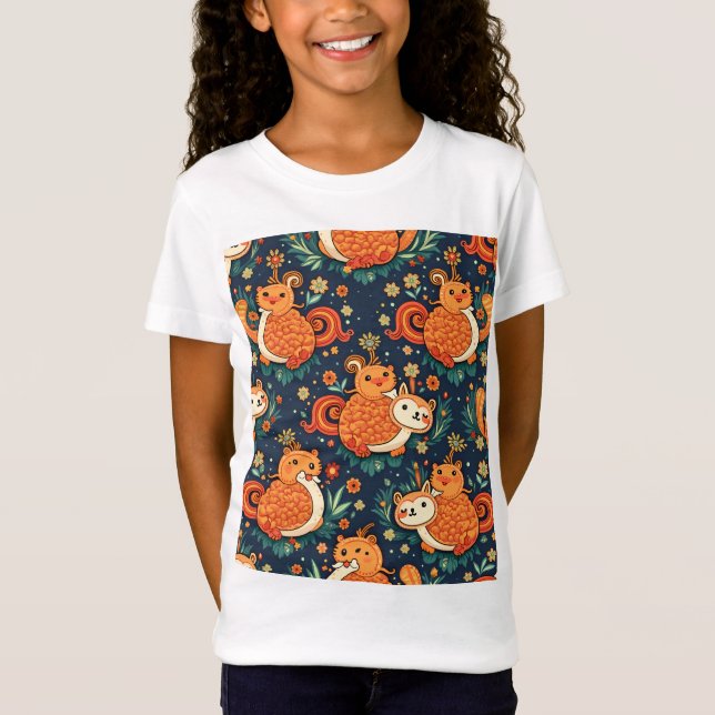 camiseta de un animal lindo (Anverso)