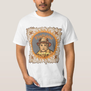 Camiseta de un bombero
