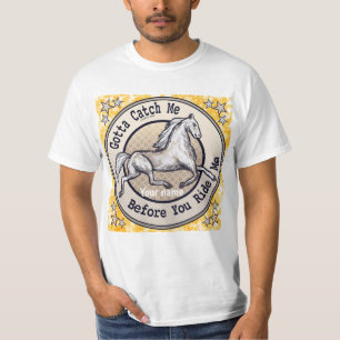 Camiseta de un caballo