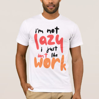Camiseta de un día flojo