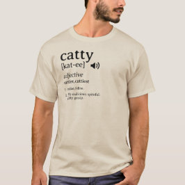 Camiseta de un diccionario de definición de conten