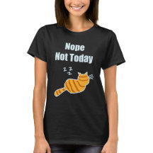 Camiseta de un gato durmiendo