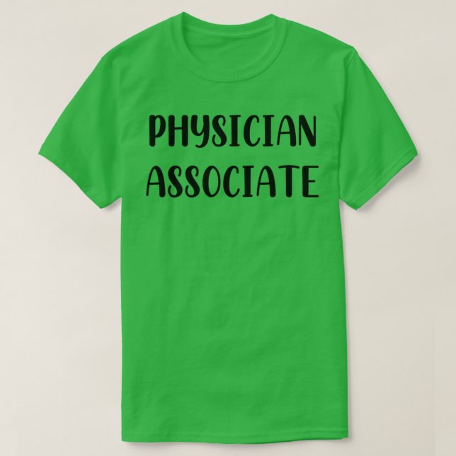 Camiseta de un médico asociado (Diseño del anverso)