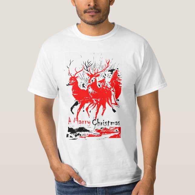 Camiseta de un Navidad casado (Anverso)