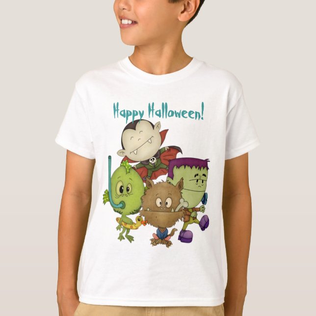 Camiseta de un niño asombrado (Anverso)