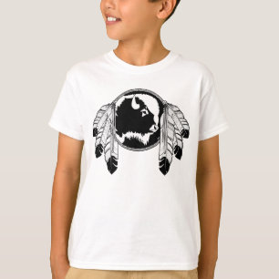 Camiseta de un niño de arte nativo Camisetas de vi