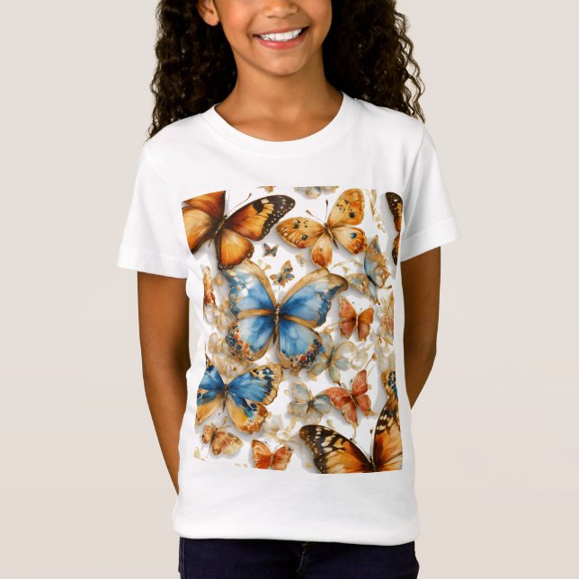 Camiseta de un niño mariposa (Anverso)