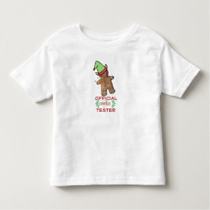 Camiseta de un niño pequeño "Official Cookie Teste