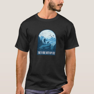 Camiseta Dé Un Paseo Con Mi Perro Mountain Trekking Gracios