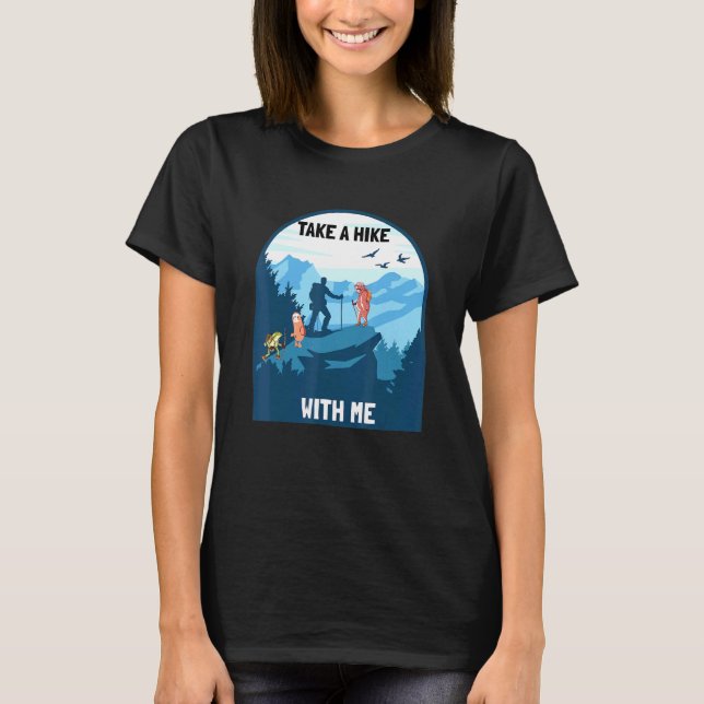Camiseta Dé Un Paseo Con Mí Senderismo (Anverso)