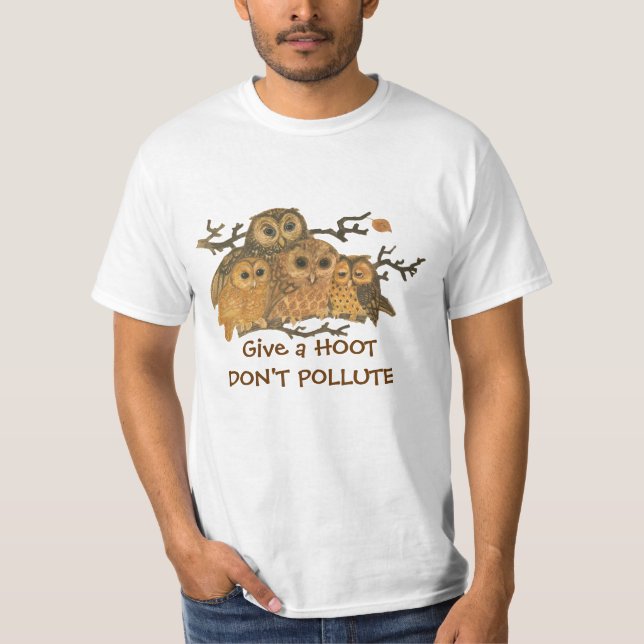 Camiseta Dé un pitido no contaminan (Anverso)