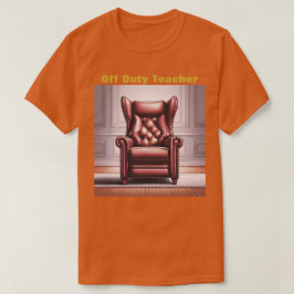 Camiseta de un profesor fuera de servicio para hom